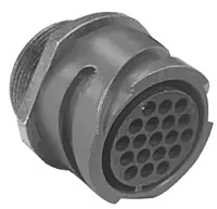 Archived catalog photograph of an HMS31 K circular connector configuration