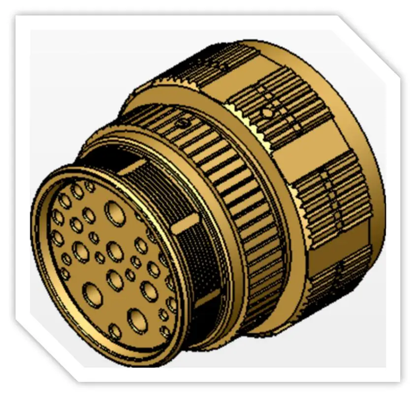 Archived catalog rendering of a J599HL-03G connector configuration