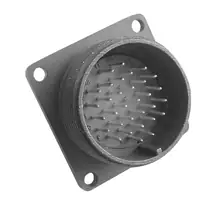 Archived catalog photograph of an MY10X flange connector configuration