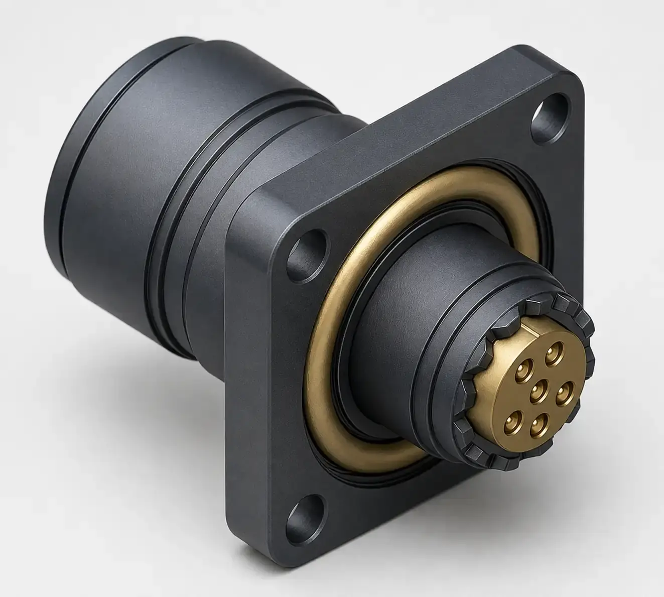Representative marine connector configuration