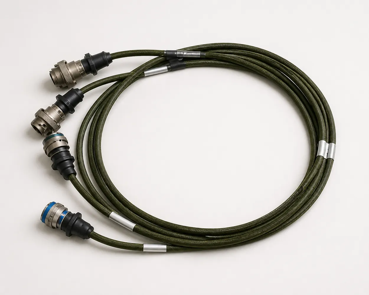 Representative multi-branch connector cable assembly